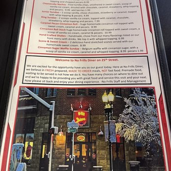 No Frills Diner on 25th - Menu 6 - Diners Near Me - Ogden, Utah No Frills Diner on 25th - Menu 6 - Diners Near Me - Ogden, Utah