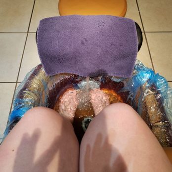 Kelly's Nails & Spa - Getting a much needed pedicure - Nail Salons Near Me - Spring, Texas