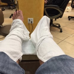 Nails And Spa - Sad! Didn't wrap around my feet
