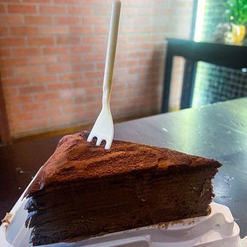 T-swirl Crepe - Chocolate Mille Crepes - Desserts Near Me - Astoria, New York