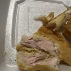 Captain D's - Raw fish at Lebanon CaptainD's Don't eat here I'm just saying