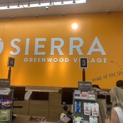 Sierra Trading Post - Wall behind registers