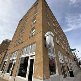 the outside of the building