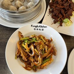 Kungfu Kitchen - Juicy pork soup dumplings, toothpick lamb and piggy ears
