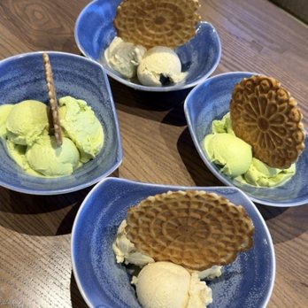 Caffe Lucca - vanilla, pistachio gelato - Mediterranean Near Me - Dallas, Texas Caffe Lucca - vanilla, pistachio gelato - Mediterranean Near Me - Dallas, Texas