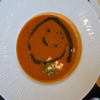 Adele Resturant & Bar - Tomato soup - Modern European Near Me - Prague, Puerto Rico