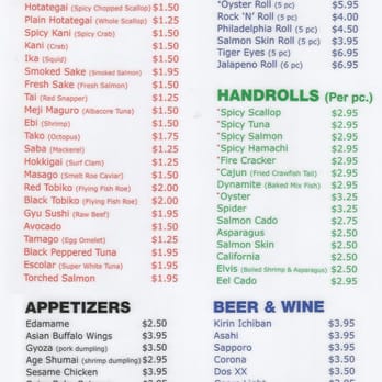 Ichibon's - Happy Hour Menu. Great prices!! - Japanese Near Me - Pasadena, Texas Ichibon's - Happy Hour Menu. Great prices!! - Japanese Near Me - Pasadena, Texas