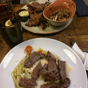 Meat Room - Lamb rack platter and beef pasta with pasta - Barbeque Near Me - Frankfurt, HE Meat Room - Lamb rack platter and beef pasta with pasta - Barbeque Near Me - Frankfurt, HE