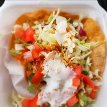 Tacos Baja - Soggy fish taco, don't get me wrong it still was good but the crust was soggy. - Seafood Near Me - Whittier, California