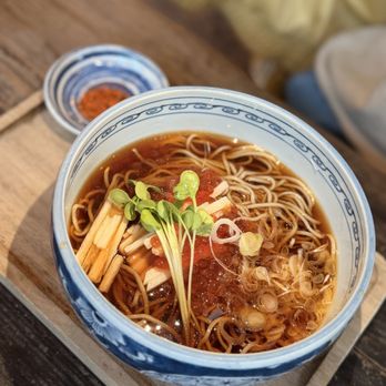 Soba Ichi - Ikura yamaimo soba - Noodles Near Me - Oakland, California Soba Ichi - Ikura yamaimo soba - Noodles Near Me - Oakland, California