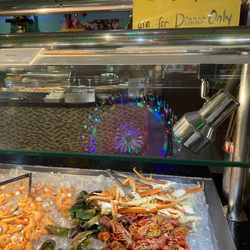 Jing Du Japanese Buffet - Snow crab legs - TOO SALTY!! Not worth it