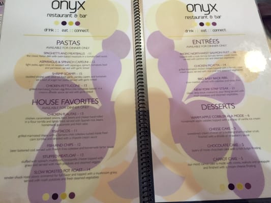 Menu photo 7 Onyx Restaurant Anaheim, CA
