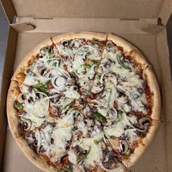 Slingerlands Station  Pizza & Deli - 18" Philly Steak Pizza