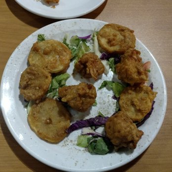 Maharaja - Veggie pakora, sliced potatoes and cauliflower. - Indian Near Me - Avon, Indiana Maharaja - Veggie pakora, sliced potatoes and cauliflower. - Indian Near Me - Avon, Indiana