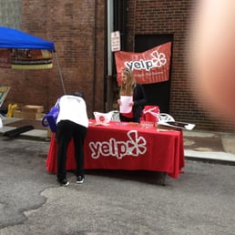 Yelp Booth on Pearl Alley