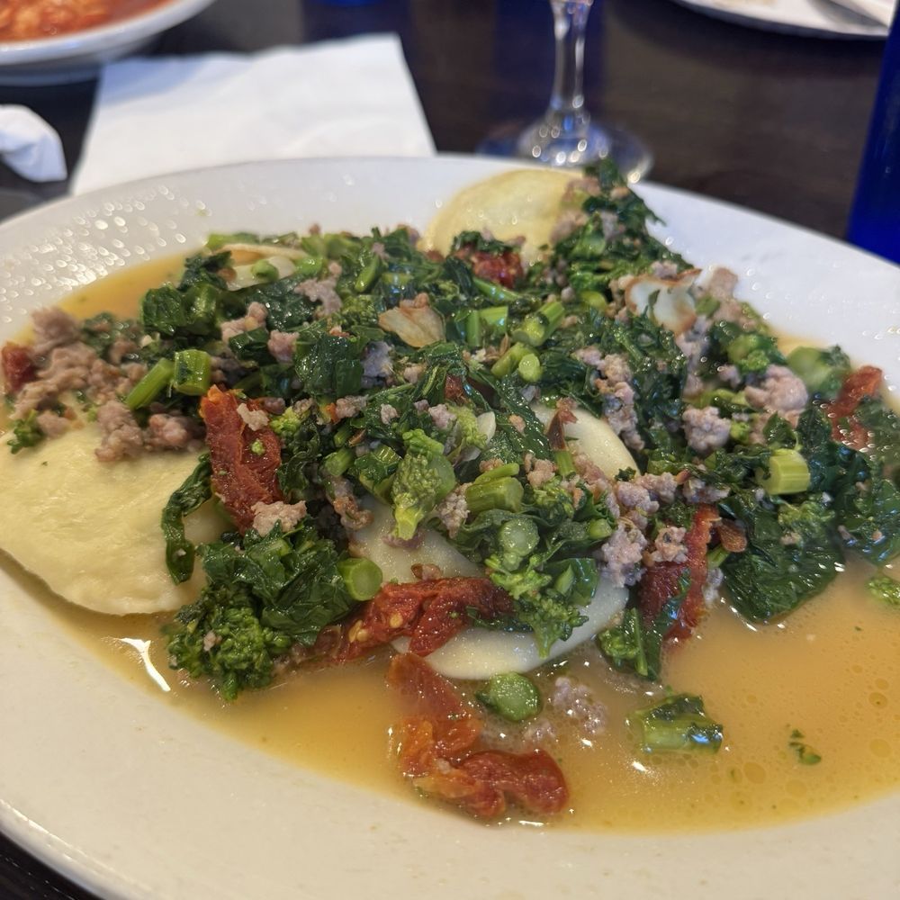 Denino's South Pizzeria - Looks nice, was awful. Broccoli rabe near raw, ravioli the consistency of GLUE - Pizza Near Me - Brick, New Jersey Denino's South Pizzeria - Looks nice, was awful. Broccoli rabe near raw, ravioli the consistency of GLUE - Pizza Near Me - Brick, New Jersey