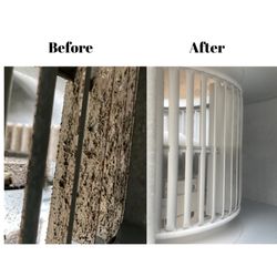 HQ Solution - Hvac Air Handler Blower Motor Cleaning Of Mold.