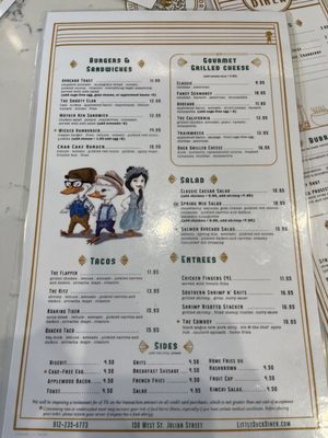 Menu photo 5 Little Duck Diner Savannah, GA Menu photo 5 Little Duck Diner Savannah, GA