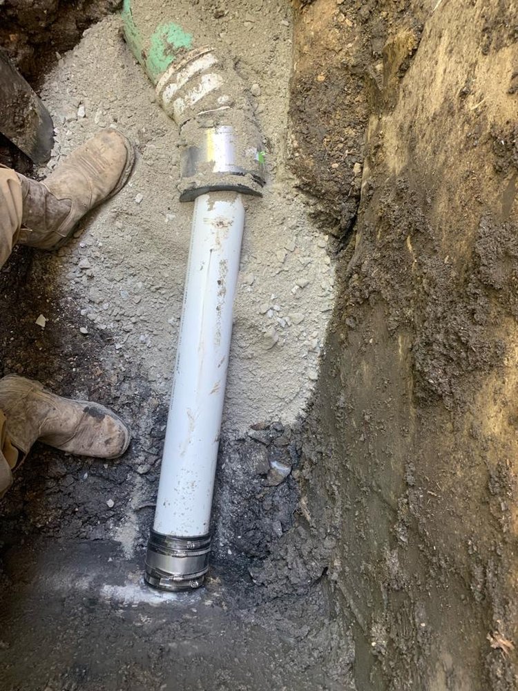 Slide of Fred & Sons Plumbing Sewer