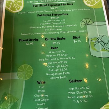 BlackStone Herbs and Martini Bar - Menu - Sandwiches Near Me - Coventry, Rhode Island