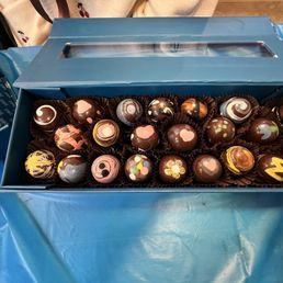 Our 21 truffles. Our 21 truffles.