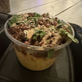 Chicano Bbq - Brisket Elote - Food Stands Near Me - Houston, Texas