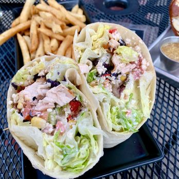 Sunriver Brewing Co - Sunriver Pub - Southwest Salad as a wrap. This was soooo damn good. - Brewpubs Near Me - Sunriver, Oregon Sunriver Brewing Co - Sunriver Pub - Southwest Salad as a wrap. This was soooo damn good. - Brewpubs Near Me - Sunriver, Oregon