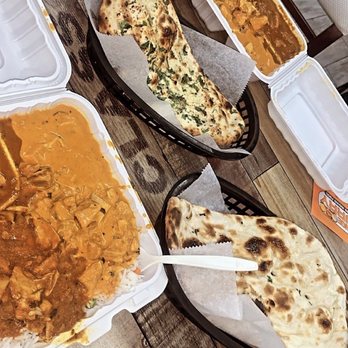 Orange Curry - Chicken tikka masala chicken curry rice 2 item combo - Indian Near Me - Orange, California