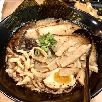 Sojo Ramen - Signature black garlic ramen, pork broth, added bamboo ... so delicious - Ramen Near Me - Las Vegas, Nevada Sojo Ramen - Signature black garlic ramen, pork broth, added bamboo ... so delicious - Ramen Near Me - Las Vegas, Nevada