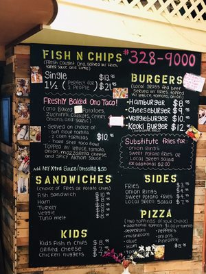 Menu photo 4 South Kona Grindz Captain Cook, HI