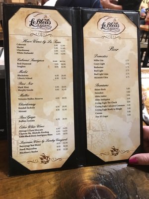 Menu photo 2 LeBleu's Landing Cajun Restaurant Sulphur, LA