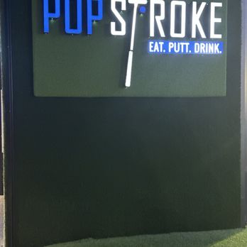 BarTenders Eatery - Popstroke sign - Mini Golf Near Me - Katy, Texas