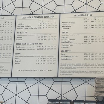 Peet's Coffee - The Menu at Peet's Coffee. They have more than coffee. My favorite is Caramel anything. Should have got a latte with how cold it today. - Coffee & Tea Near Me - San Francisco, California