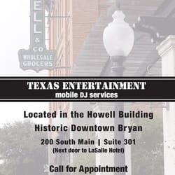 Texas Entertainment Mobile Dj Services