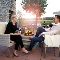 Restaurant Grüner Wald - Terrassenfeuer