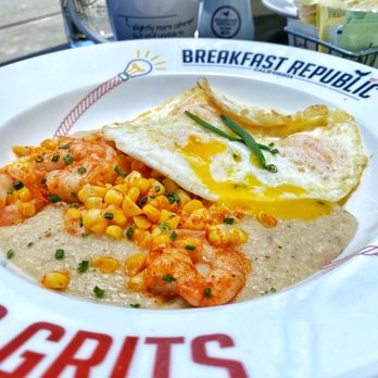 Breakfast Republic - Shrimp and Grits - Breakfast & Brunch Near Me - Costa Mesa, California Breakfast Republic - Shrimp and Grits - Breakfast & Brunch Near Me - Costa Mesa, California