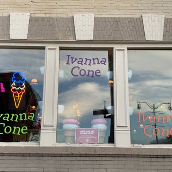 Ivanna Cone - the reflection of an ice cream cone in the window - Ice Cream & Frozen Yogurt Near Me - Lincoln, Nebraska Ivanna Cone - the reflection of an ice cream cone in the window - Ice Cream & Frozen Yogurt Near Me - Lincoln, Nebraska