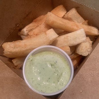 Falafel Taco - Yucca fries - sauce was amazing! - Mexican Near Me - Pleasantville, New York Falafel Taco - Yucca fries - sauce was amazing! - Mexican Near Me - Pleasantville, New York