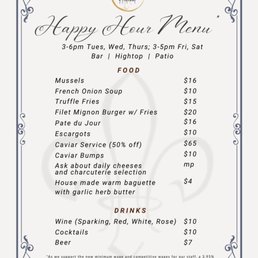 Menu Menu