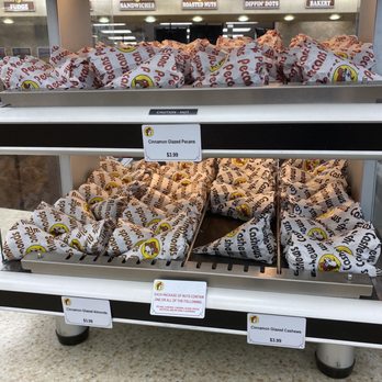 Buc-ee's - Cinnamon sugar covered nuts - Gas Stations Near Me - New Braunfels, Texas Buc-ee's - Cinnamon sugar covered nuts - Gas Stations Near Me - New Braunfels, Texas