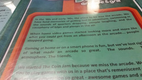 Menu photo 3 The Coin Jam Salem, OR Menu photo 3 The Coin Jam Salem, OR