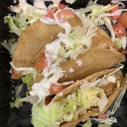 Crispy taco combo
