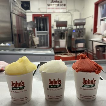 John's Water Ice - Water ice! - IG @bougiefoodieboi - Ice Cream & Frozen Yogurt Near Me - Philadelphia, Pennsylvania