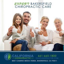 California Chiropractic - Expert chiropractic care by your Bakersfield chiropractor, California Chiropractic. Call to schedule: 661-665-1800.