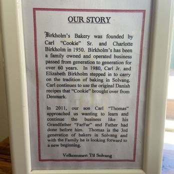 Birkholm's Bakery & Cafe - Bakeries Near Me - Solvang, California Birkholm's Bakery & Cafe - Bakeries Near Me - Solvang, California