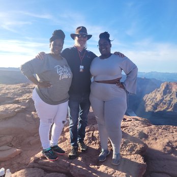 Comedy on Deck Grand Canyon and Hoover Dam Tours - Dan dan, he's our man!  - our wonderful tour guide - Bus Tours Near Me - Las Vegas, Nevada