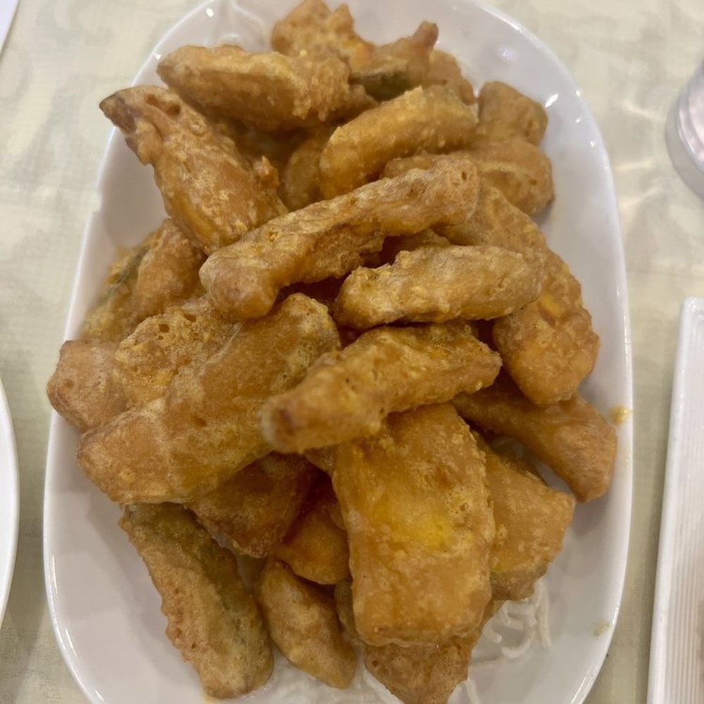 Cheung Hing - Milpitas - Crispy Fried Pumpkin with Salted Egg Yolk. OMG!!! A must try dish. - Dim Sum Near Me - Milpitas, California