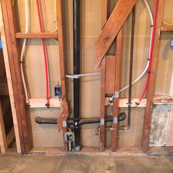 Pex Repipe And Rough In Plumbing During General Contractor S