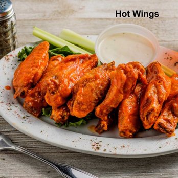 Adventures Pub & Spirits - a plate of buffalo wings - Pubs Near Me - Biloxi, Mississippi