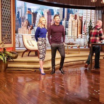 Live With Kelly And Mark - Recording some promos during a break. - Studio Taping Near Me - New York, New York Live With Kelly And Mark - Recording some promos during a break. - Studio Taping Near Me - New York, New York